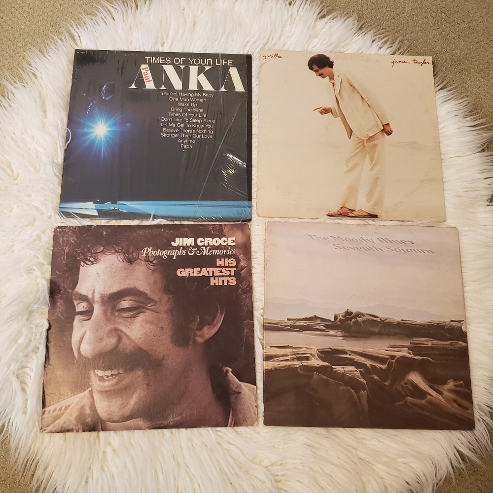 4 LP VINYL 70'S Bundle